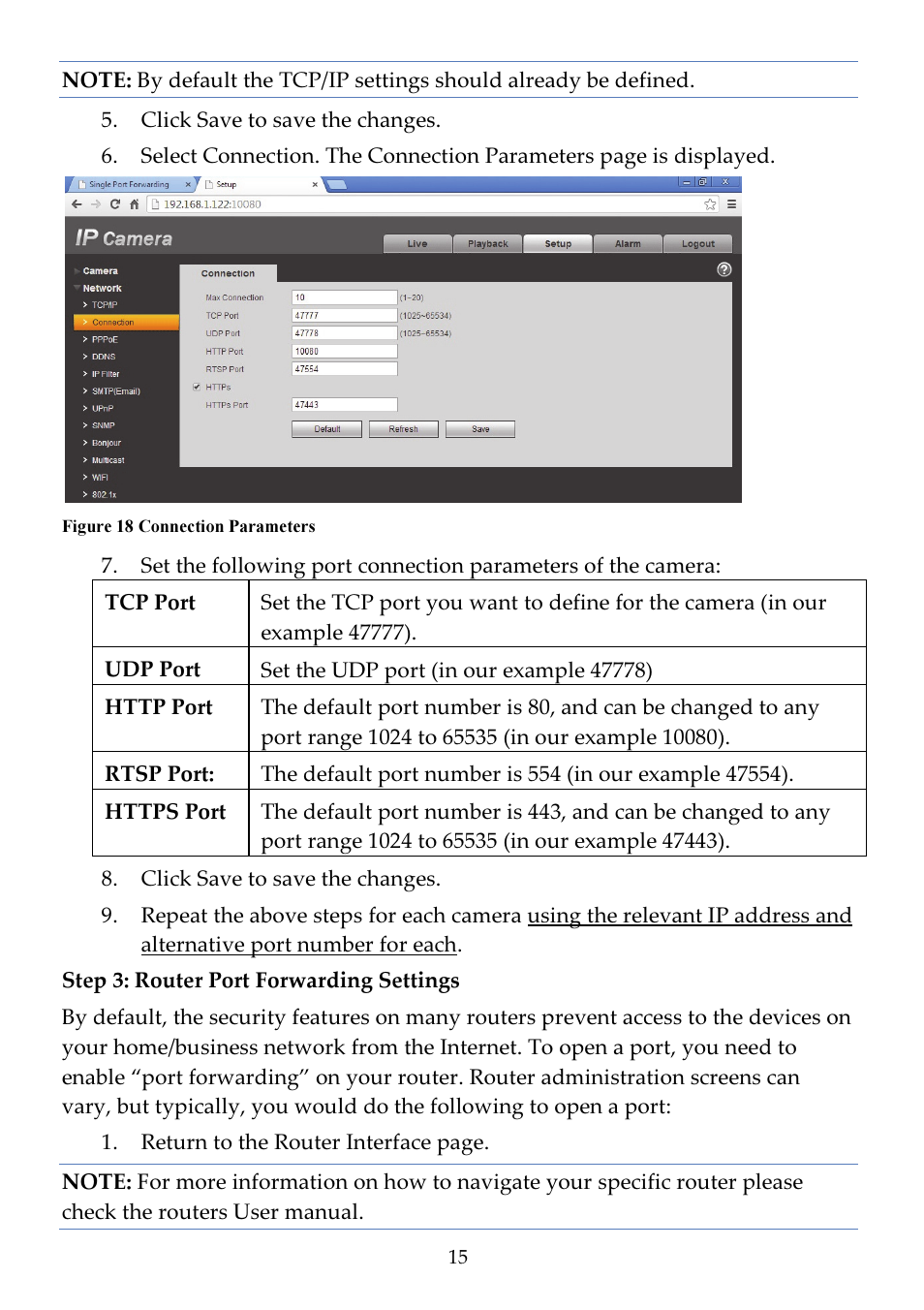 RISCO Group Bullet Outdoor RVCM52E User Manual | Page 17 / 24