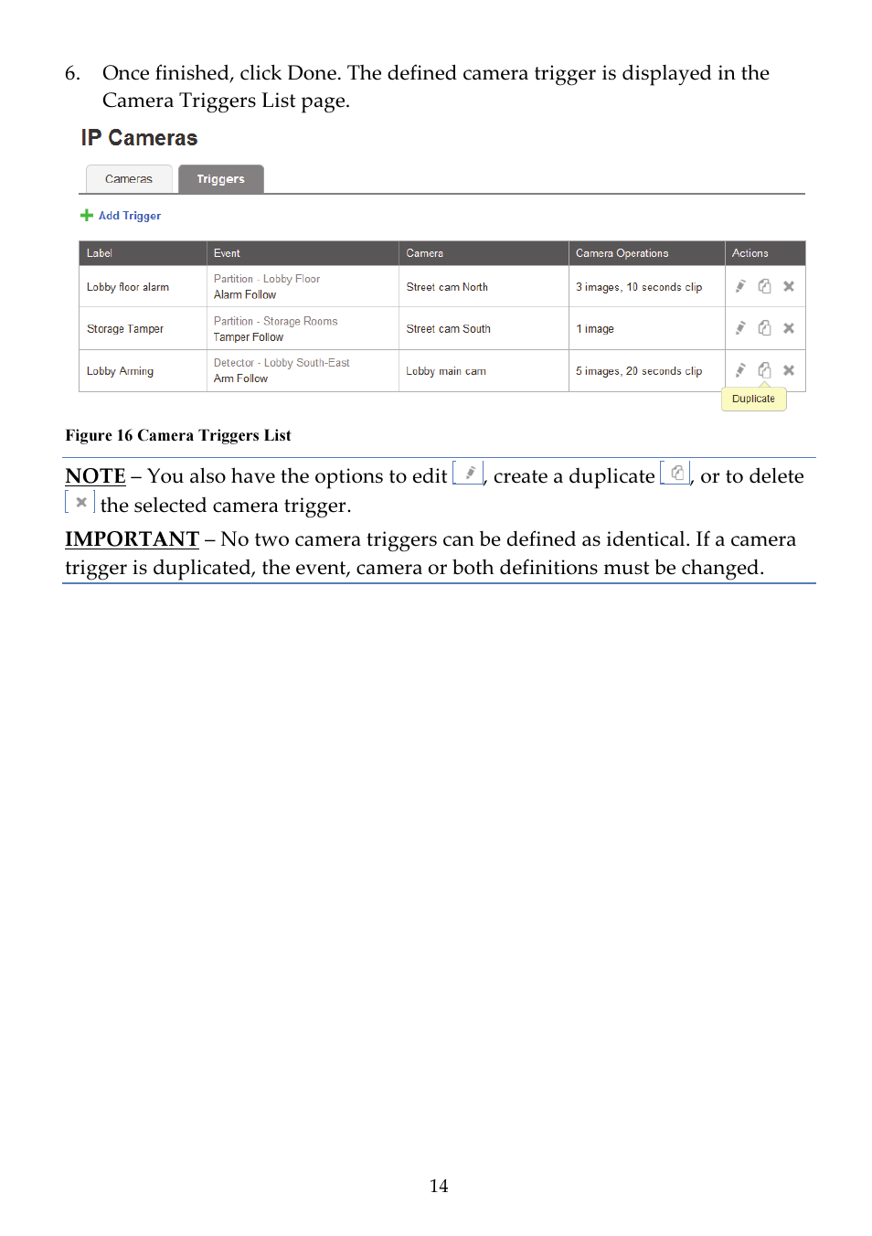 RISCO Group Cube Indoor RVCM11H User Manual | Page 16 / 24