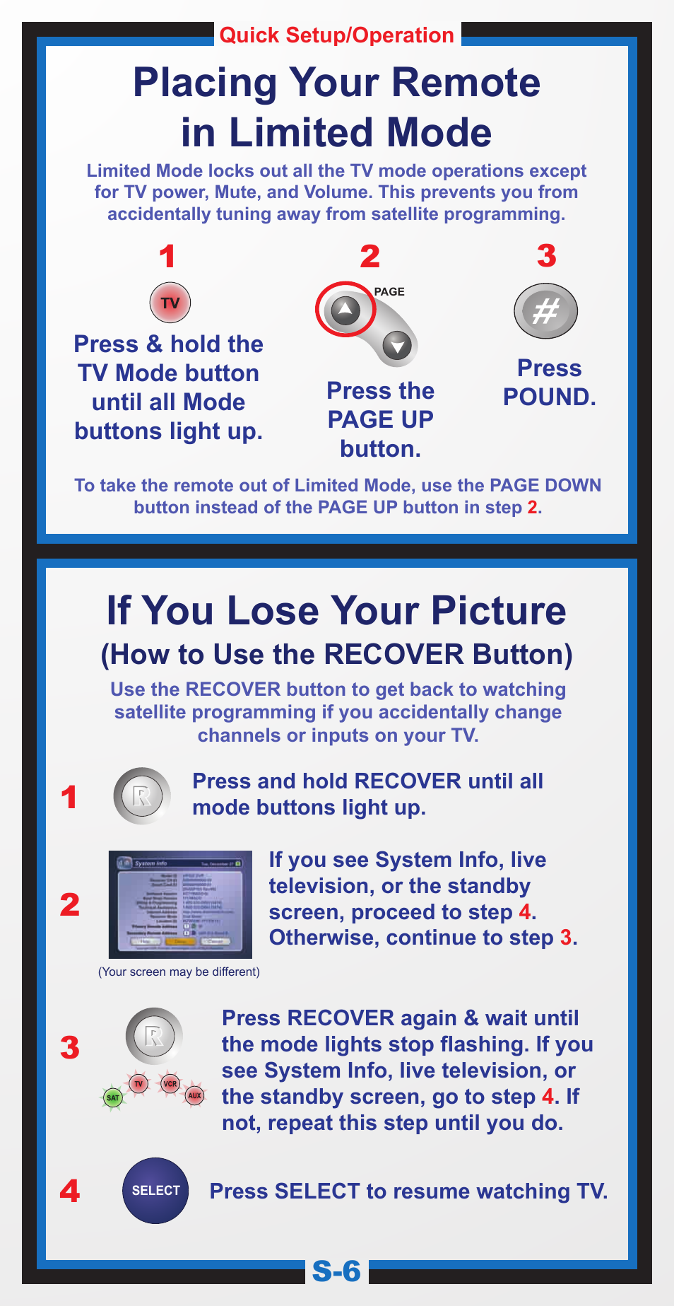 167820_01_6.4 guide_s6 | Dish Network 6.4 User Manual | Page 9 / 48