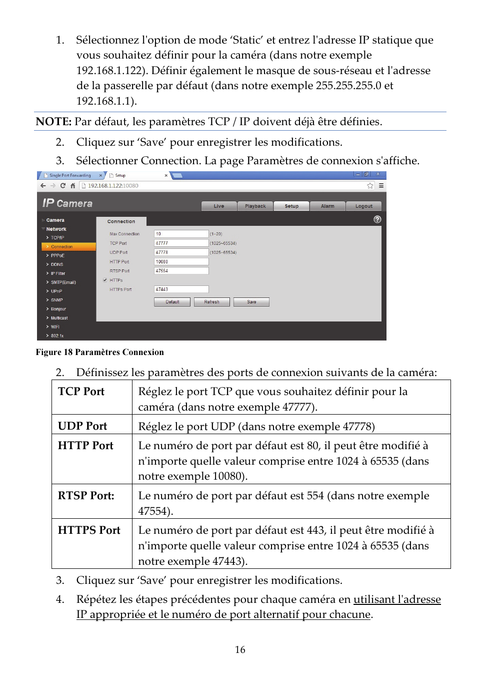 RISCO Group VUpoint Bullet Outdoor IP Camera RVCM52E User Manual | Page 36 / 76