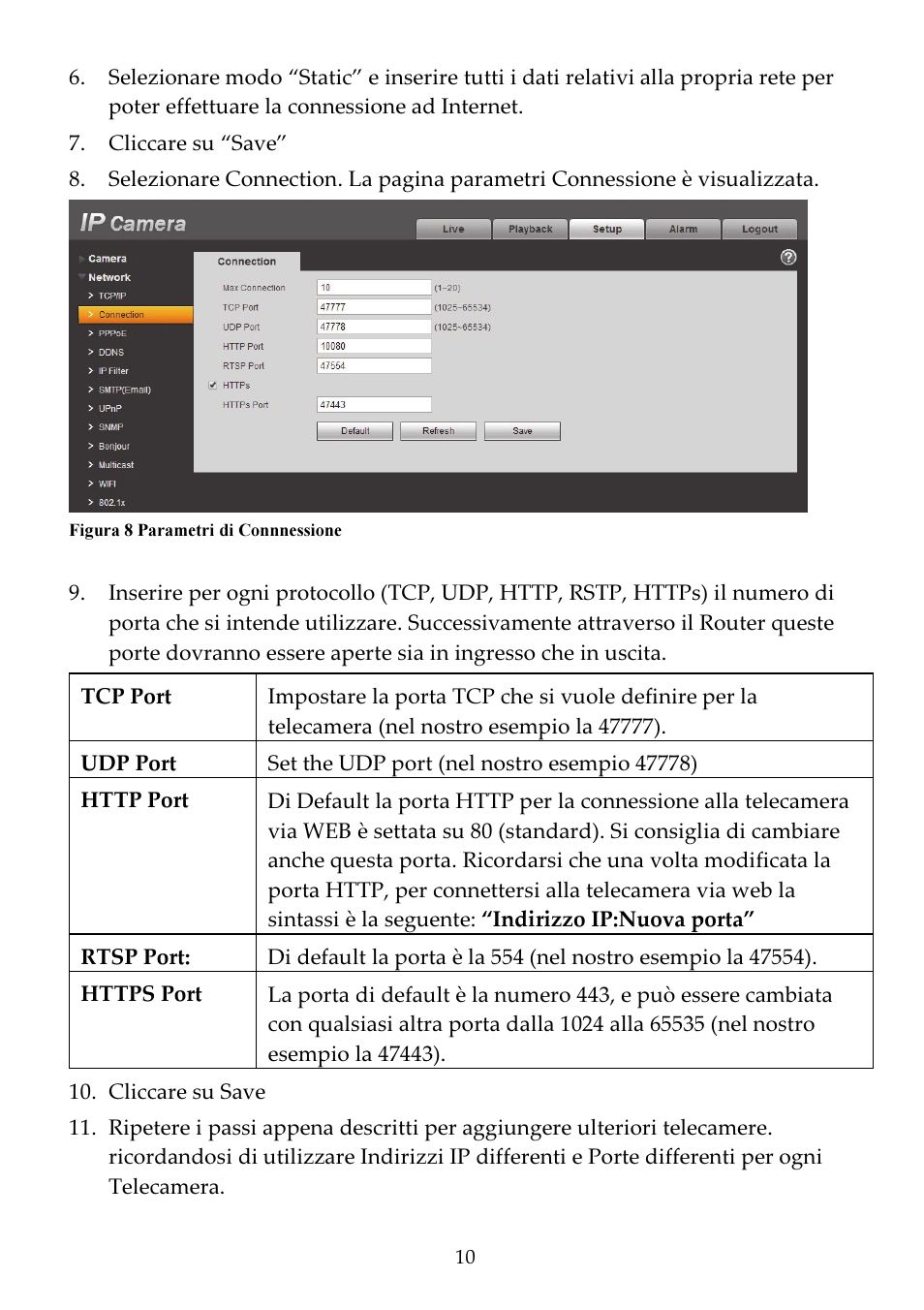 RISCO Group VUpoint Bullet Outdoor IP Camera RVCM52E User Manual | Page 50 / 76