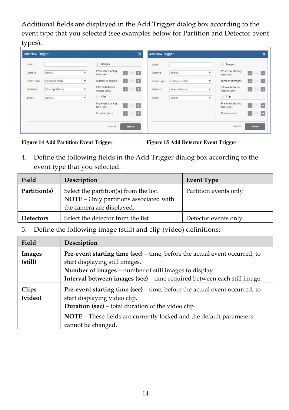 RISCO Group VUpoint Indoor IP Camera RVCM11H User Manual | Page 14 / 92