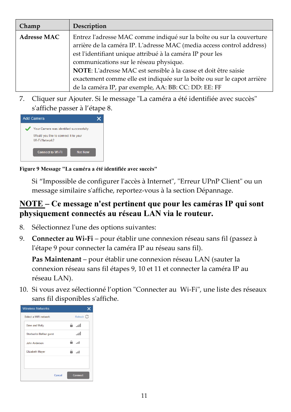 RISCO Group VUpoint Indoor IP Camera RVCM11H User Manual | Page 33 / 92
