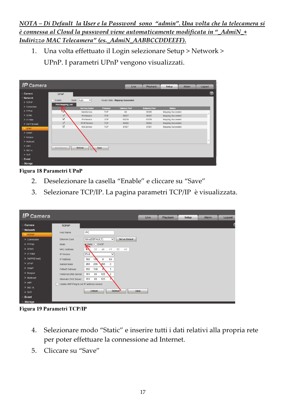 RISCO Group VUpoint Indoor IP Camera RVCM11H User Manual | Page 61 / 92