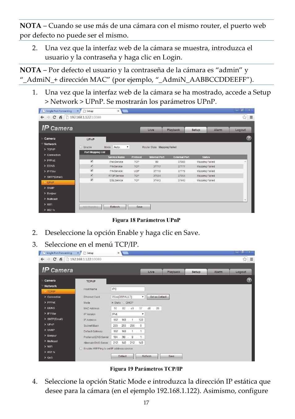 RISCO Group VUpoint Indoor IP Camera RVCM11H User Manual | Page 83 / 92