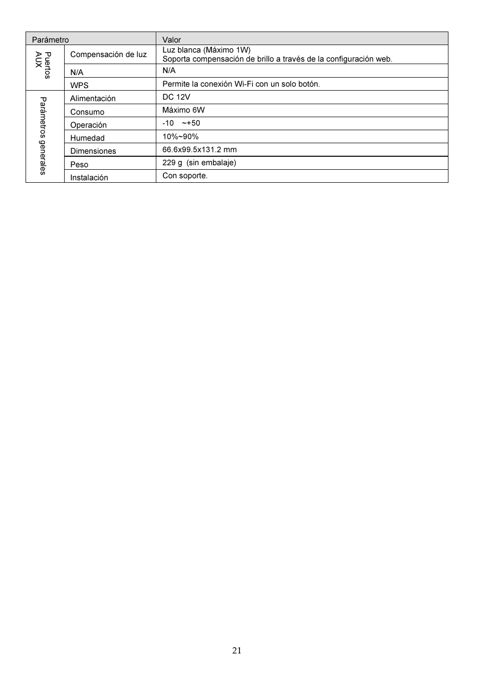 RISCO Group VUpoint Indoor IP Camera RVCM11H User Manual | Page 87 / 92