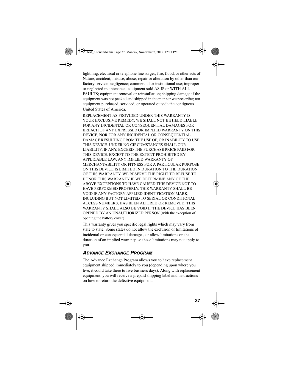 Dish Network 3.2 User Manual | Page 38 / 46