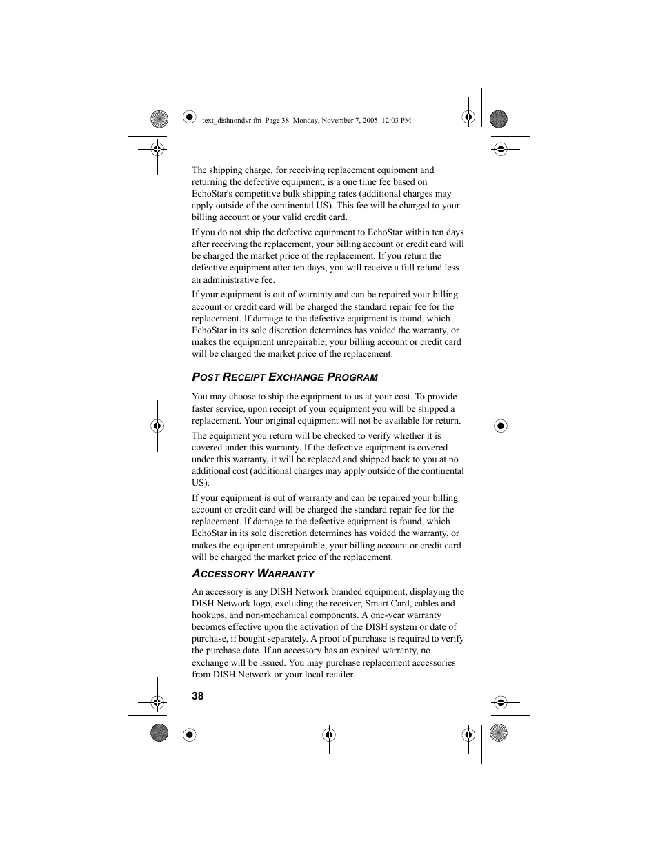 Dish Network 3.2 User Manual | Page 39 / 46
