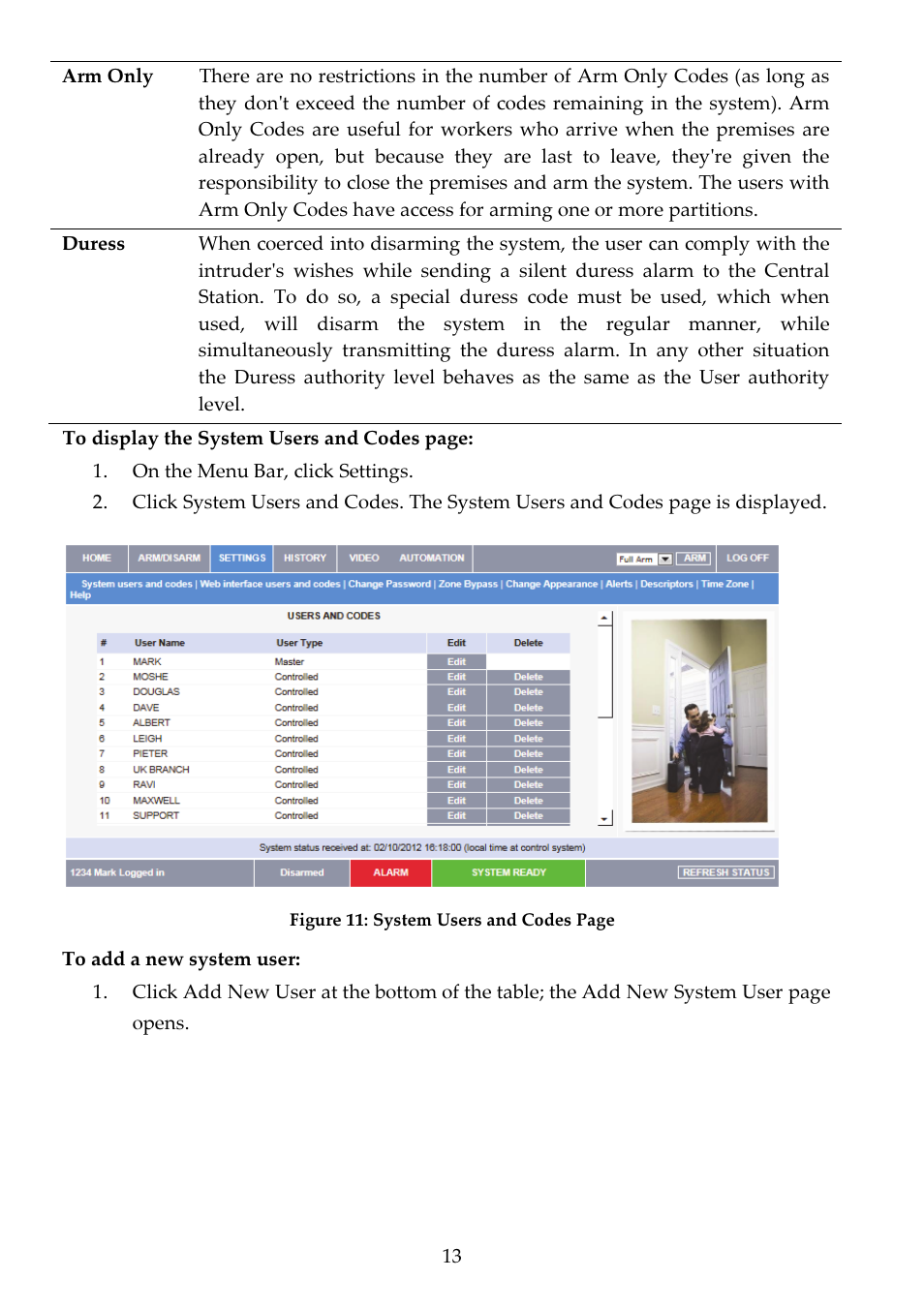 RISCO Group RISCO Application Server User Manual | Page 13 / 32