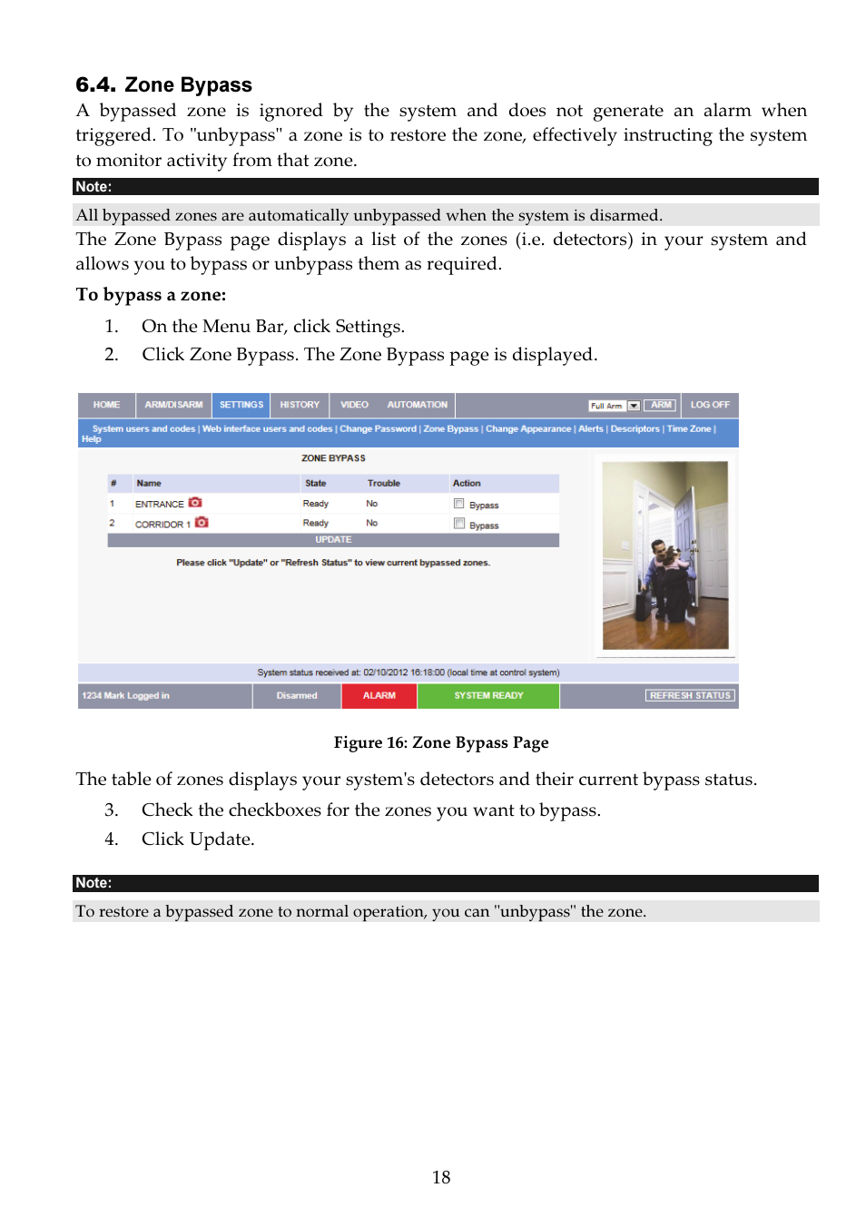 RISCO Group RISCO Application Server User Manual | Page 18 / 32