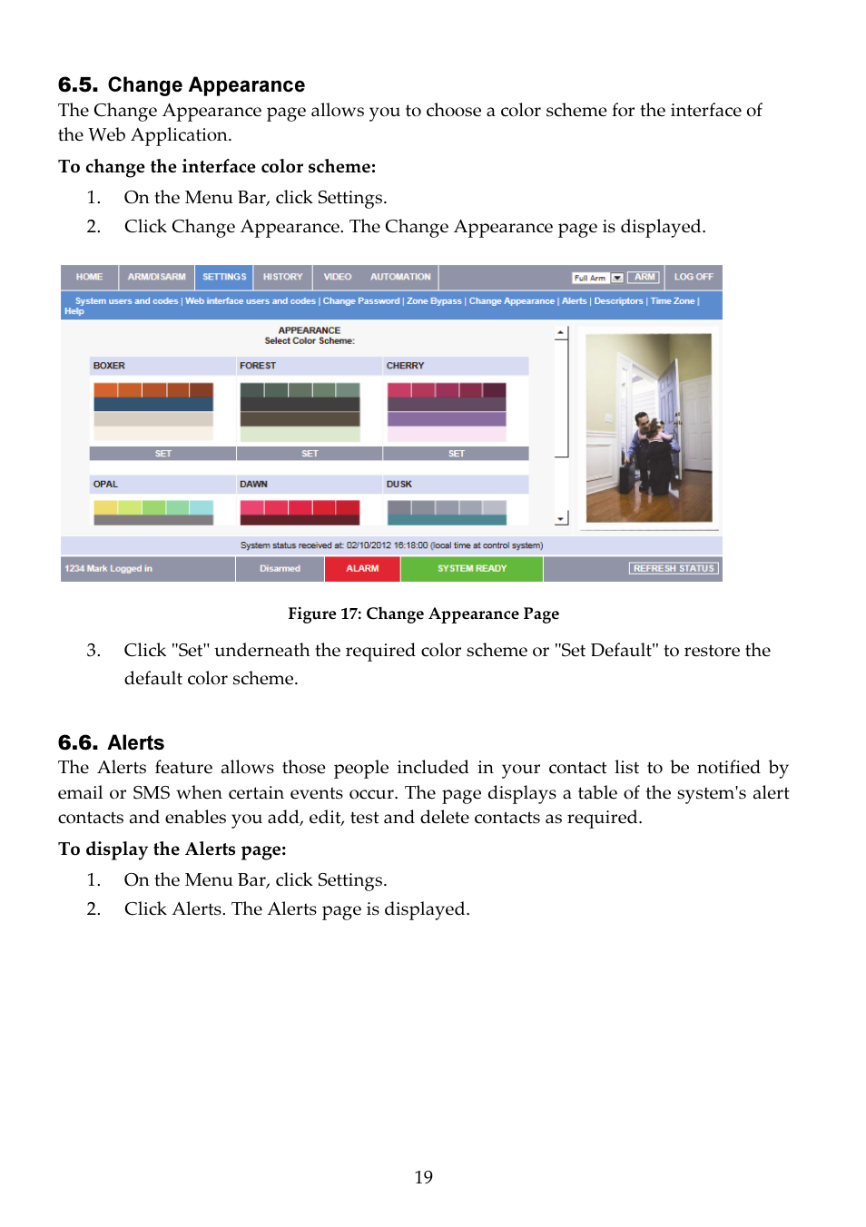 RISCO Group RISCO Application Server User Manual | Page 19 / 32