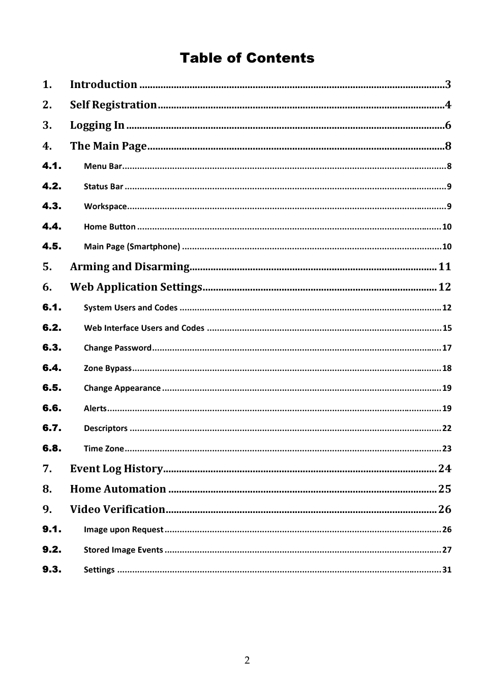 RISCO Group RISCO Application Server User Manual | Page 2 / 32