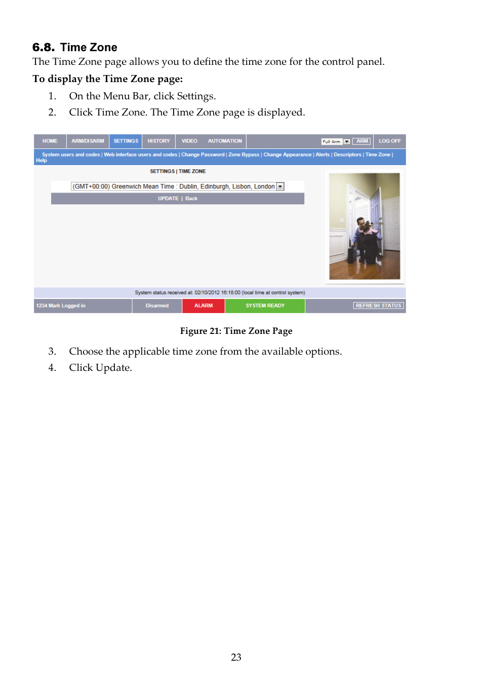 RISCO Group RISCO Application Server User Manual | Page 23 / 32