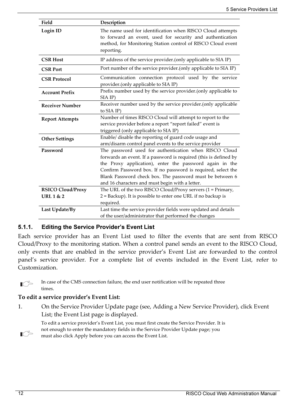 RISCO Group RISCO Application Server User Manual | Page 16 / 72