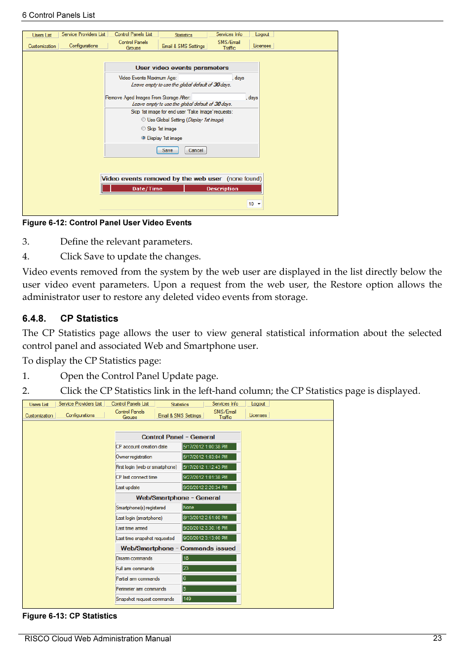 RISCO Group RISCO Application Server User Manual | Page 27 / 72