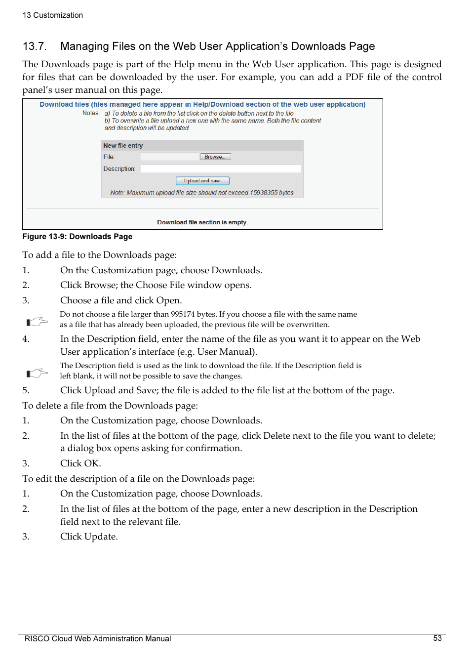 RISCO Group RISCO Application Server User Manual | Page 57 / 72