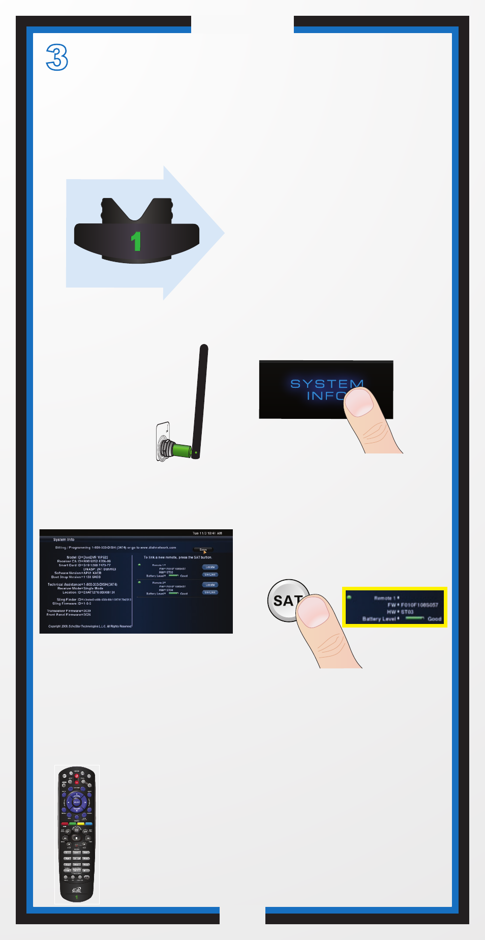 Making the remote work with your receiver | Dish Network 32.0 User Manual | Page 4 / 32