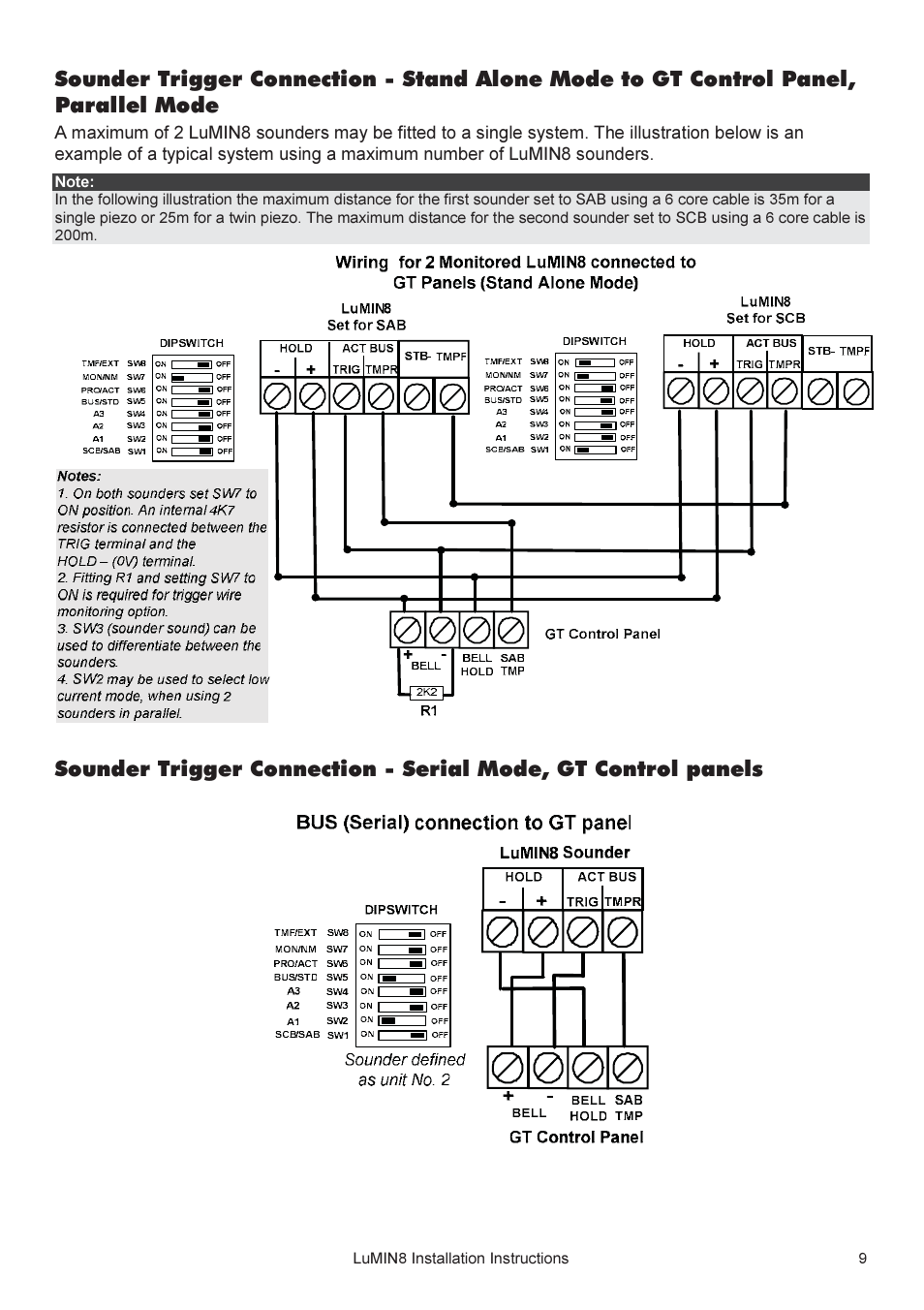 RISCO Group Lumin8 User Manual | Page 9 / 16