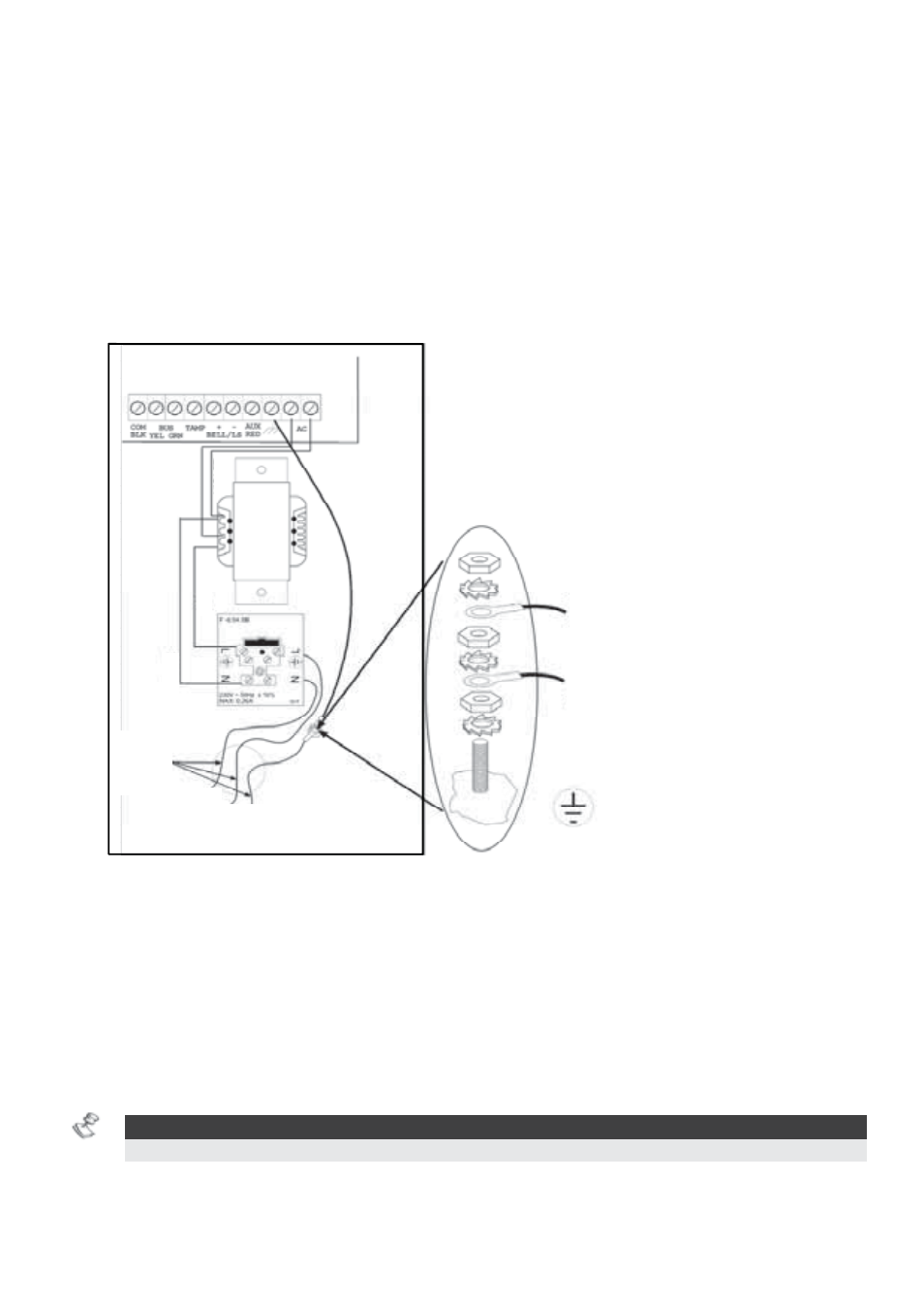 Guida all’installazione 23, Alimentare da rete elettrica | RISCO Group SMPS 3A User Manual | Page 23 / 76