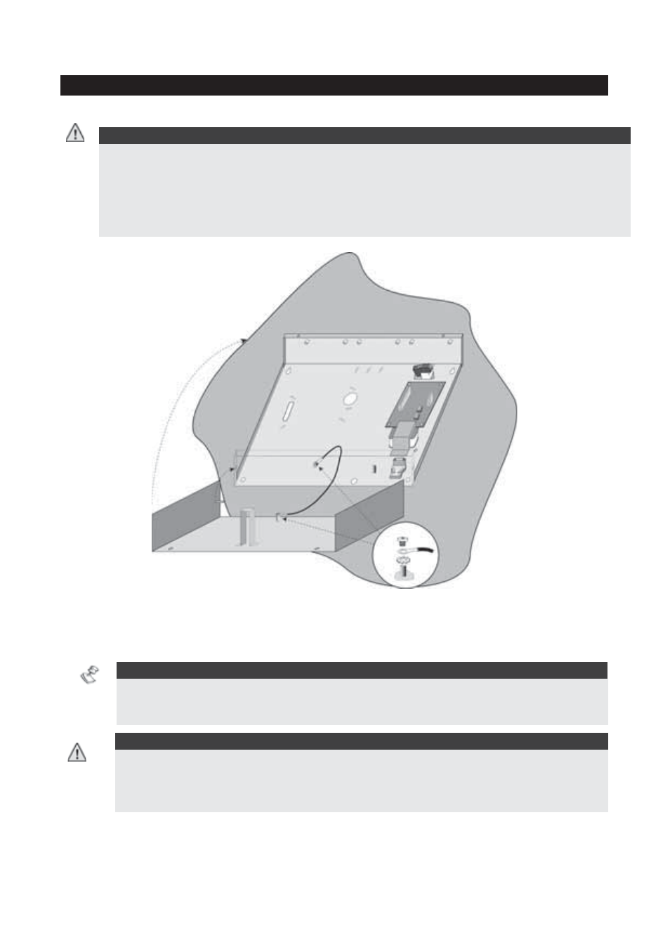 Installation du module d'alimentation, 58 smps – manuel d'installation | RISCO Group SMPS 3A User Manual | Page 58 / 76