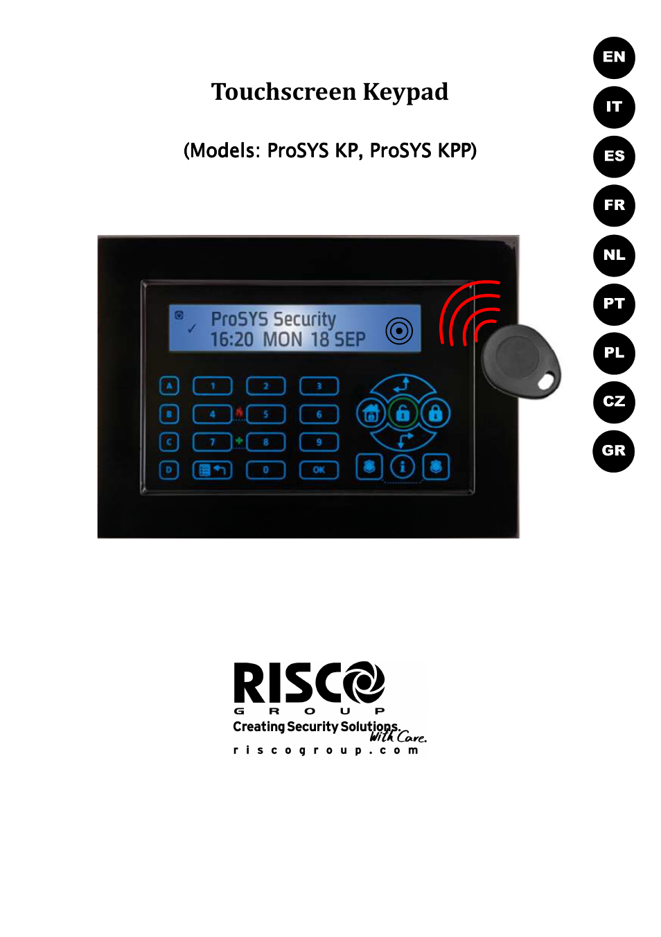 RISCO Group ProSYS KP User Manual | 40 pages