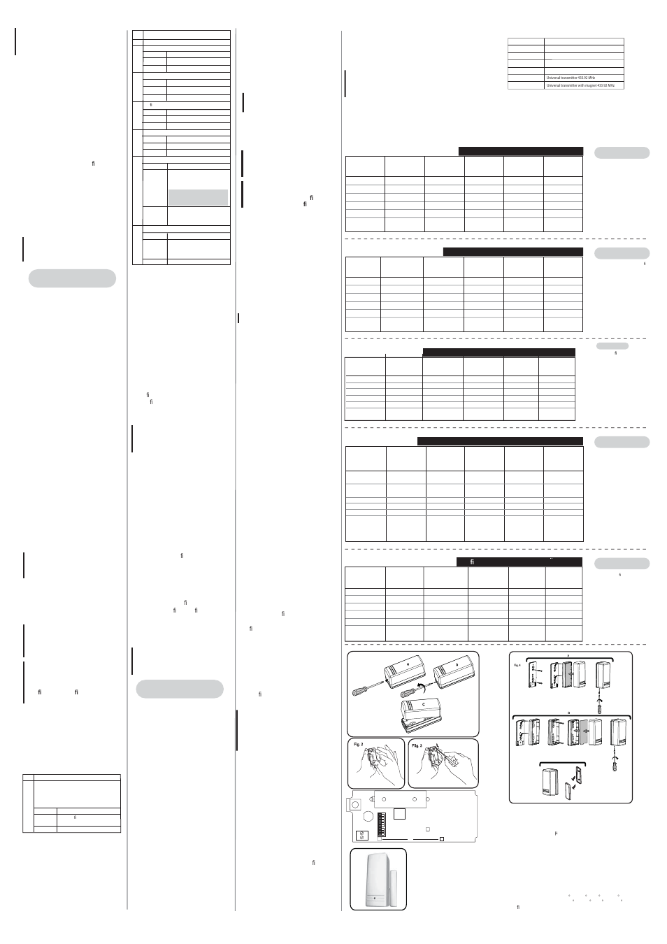 Português | RISCO Group 2-Way Wireless Multi-Function Contact User Manual | Page 2 / 2