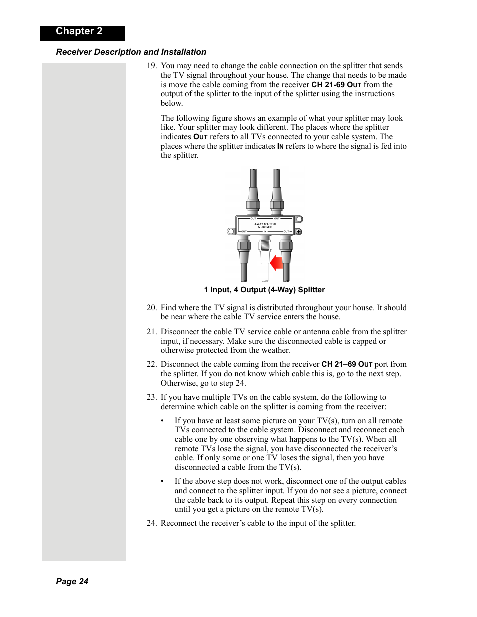 Chapter 2 | Dish Network Solo 351 User Manual | Page 29 / 138