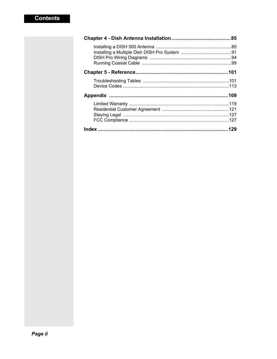 Dish Network Solo 351 User Manual | Page 3 / 138