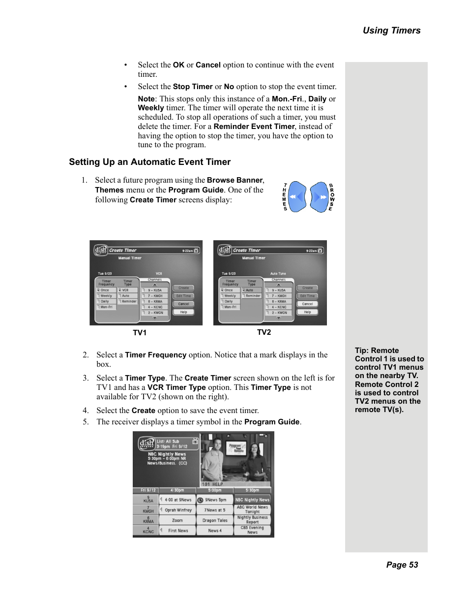 Dish Network Solo 351 User Manual | Page 58 / 138