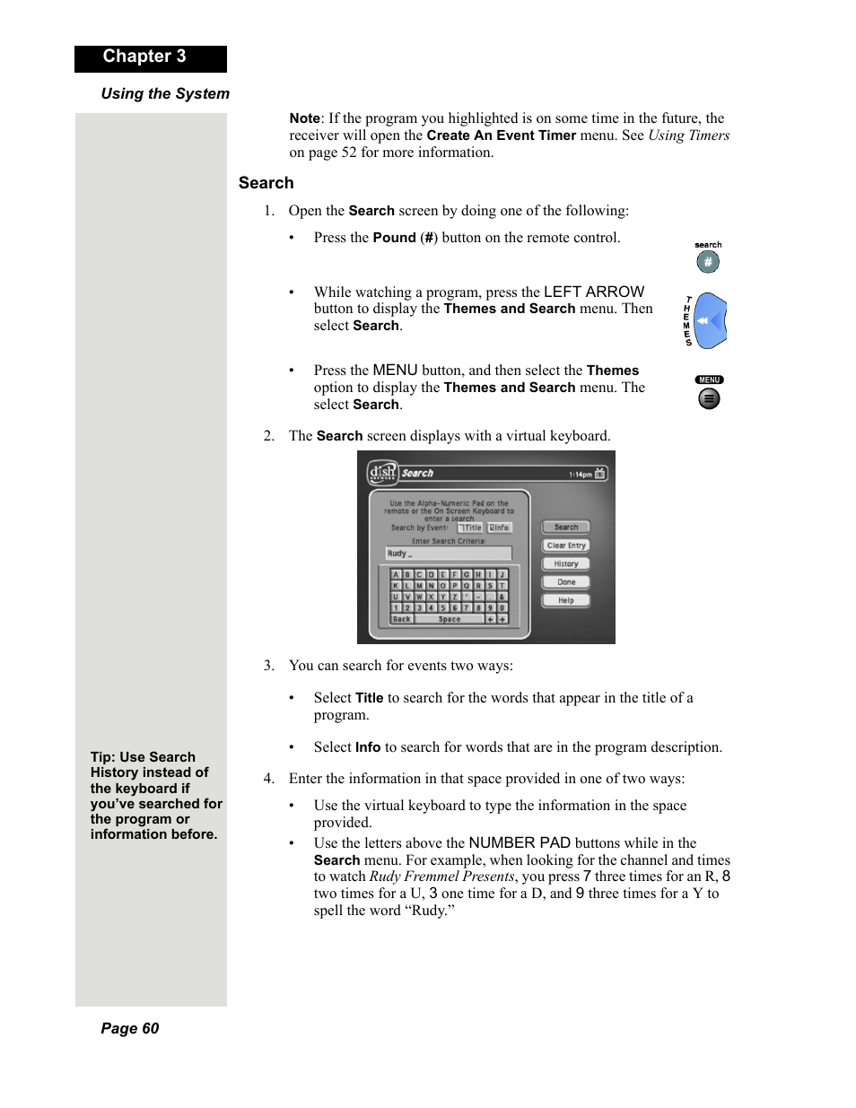 Chapter 3 | Dish Network Solo 351 User Manual | Page 65 / 138
