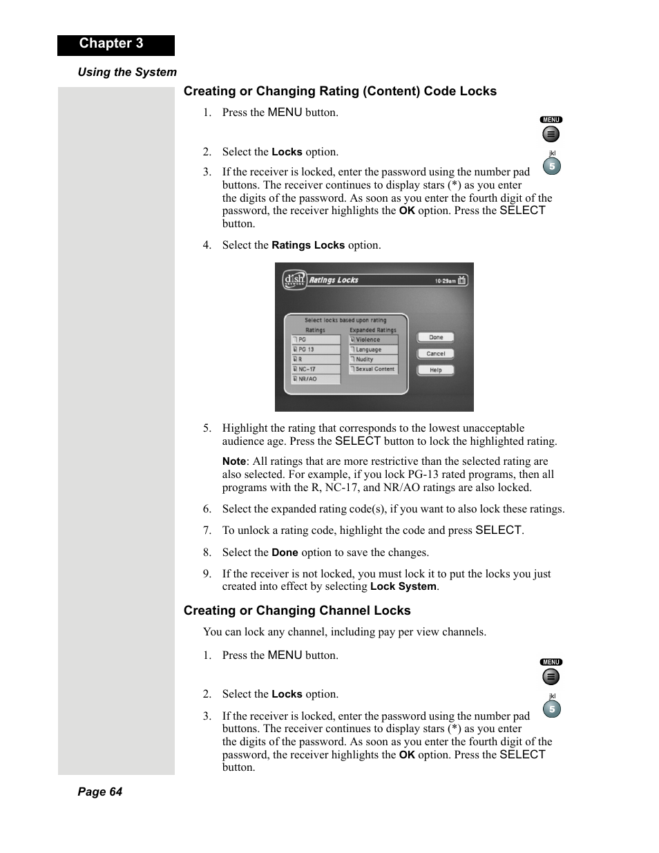 Dish Network Solo 351 User Manual | Page 69 / 138
