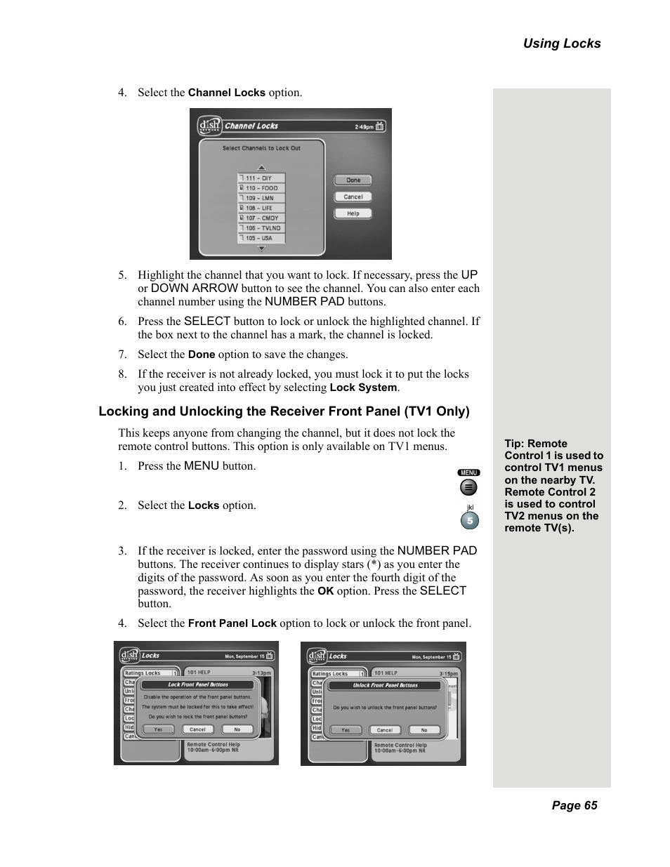 Dish Network Solo 351 User Manual | Page 70 / 138