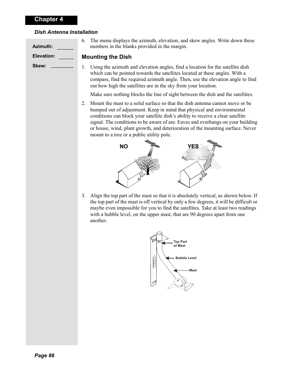 Chapter 4 | Dish Network Solo 351 User Manual | Page 91 / 138