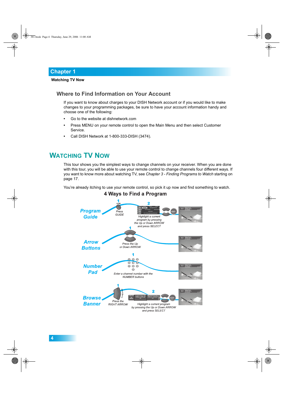 Atching, Tv n | Dish Network Solo 381 User Manual | Page 9 / 114