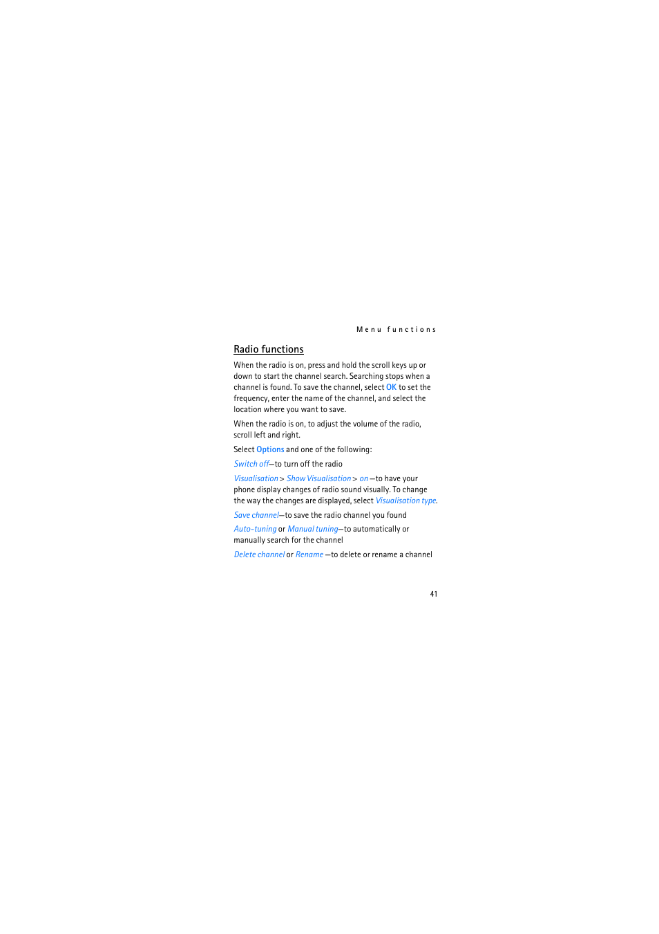 Nokia 2310 User Manual | Page 41 / 63