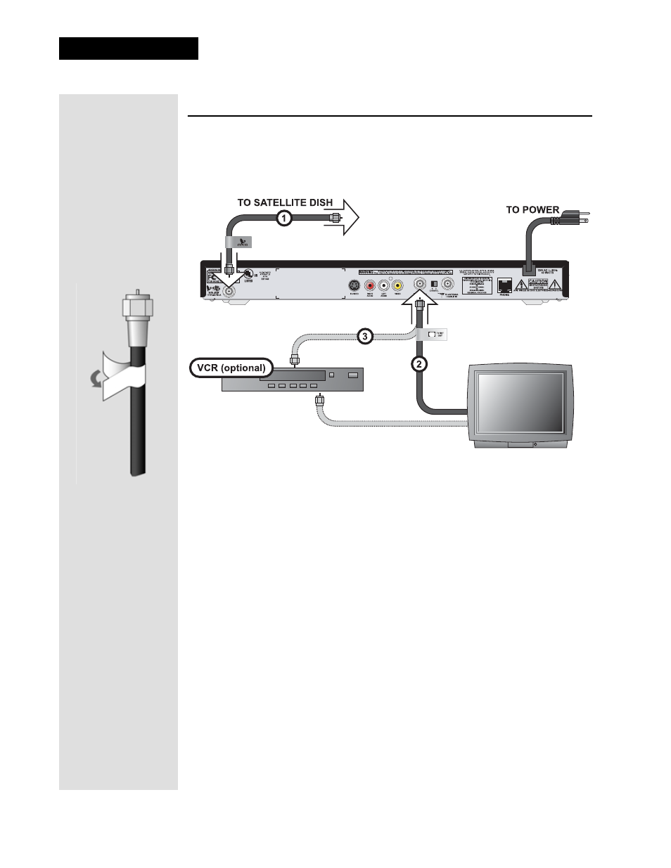 Installing the receiver in an existing system | Dish Network Solo 311 User Manual | Page 25 / 106