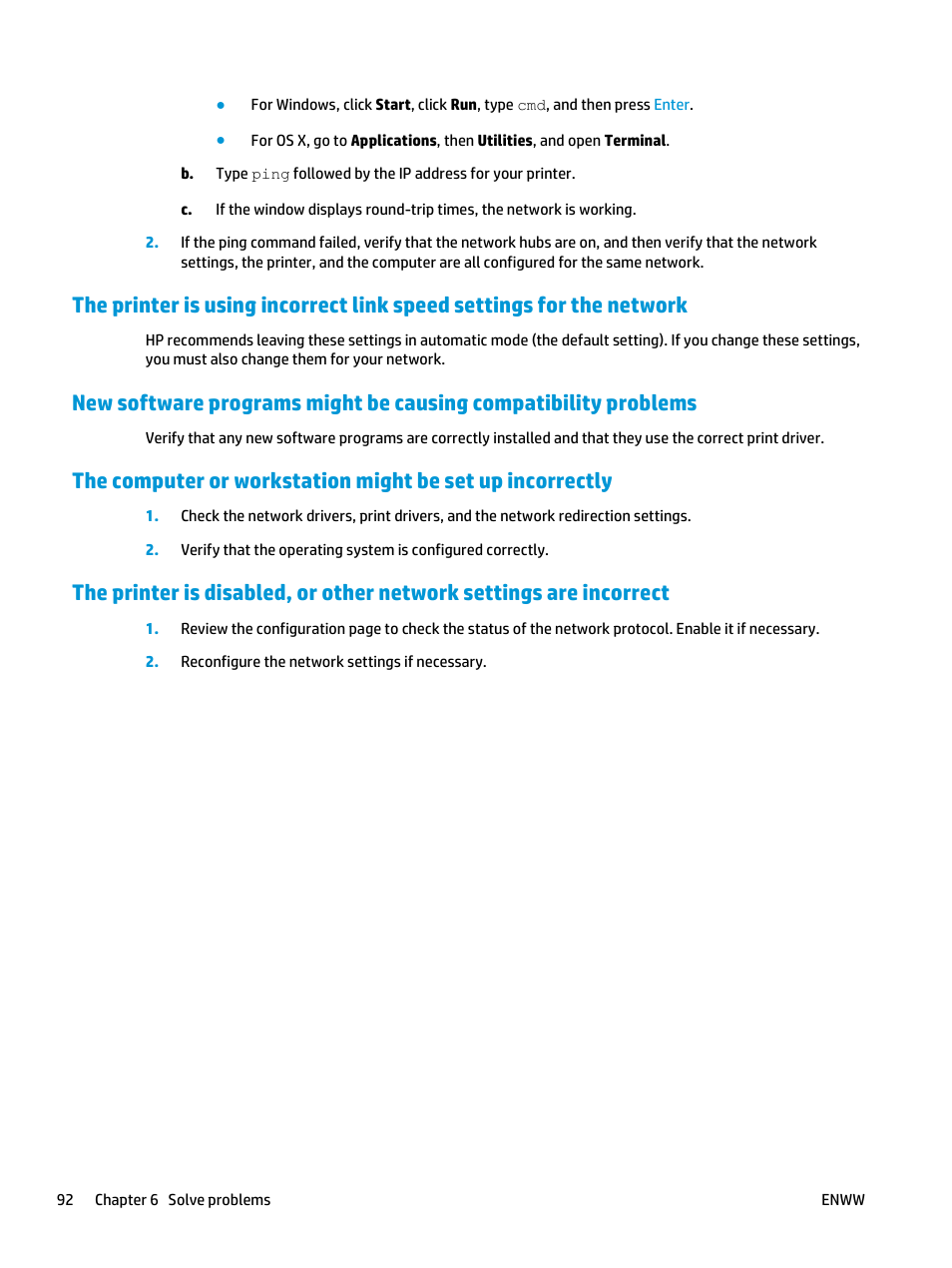 HP LaserJet Ultra M106w User Manual | Page 102 / 110