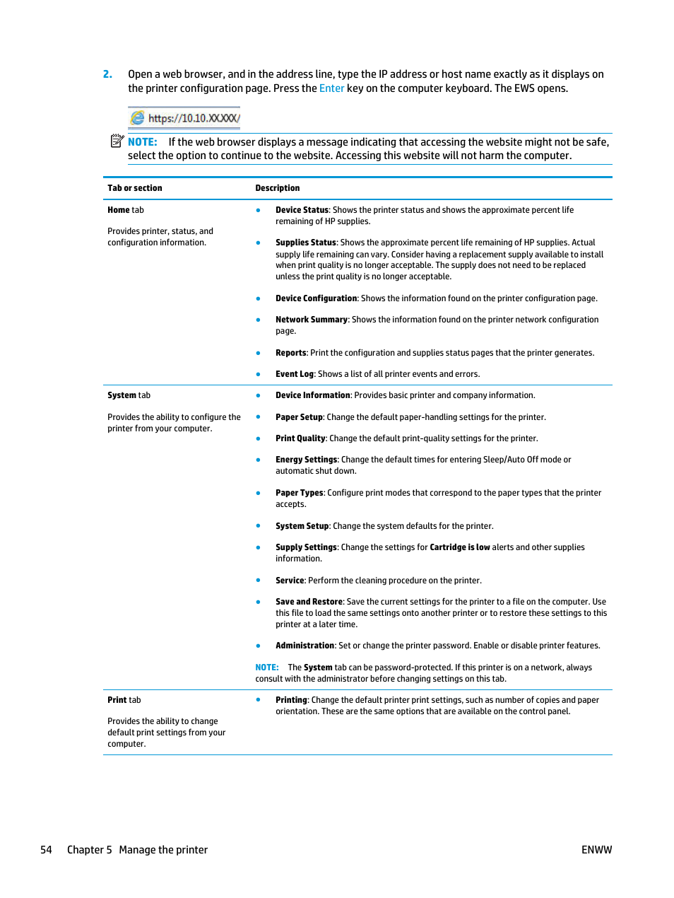 HP LaserJet Ultra M106w User Manual | Page 64 / 110