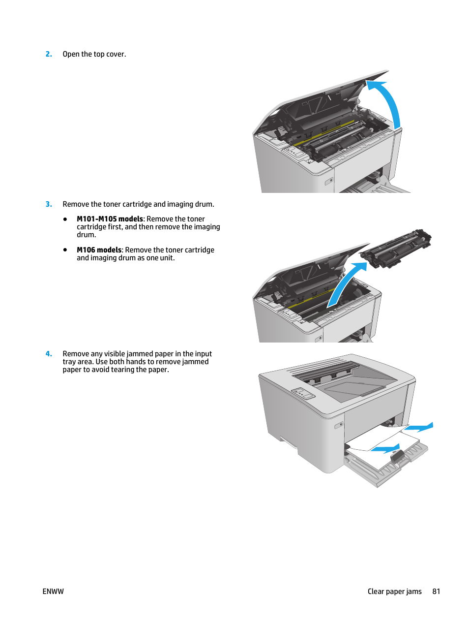 HP LaserJet Ultra M106w User Manual | Page 91 / 110