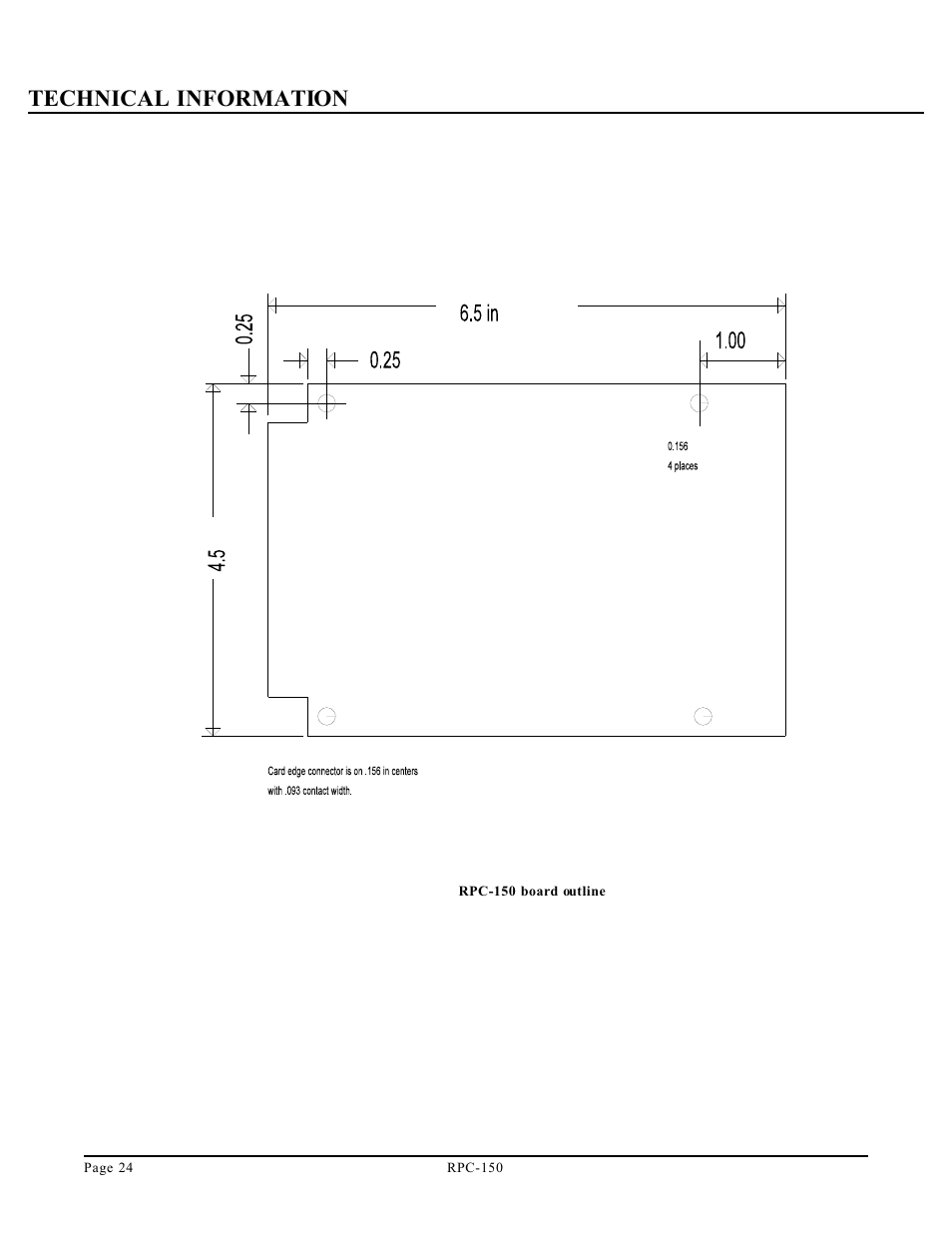 Technical information | Remote Processing RPC-150 User Manual | Page 26 / 26