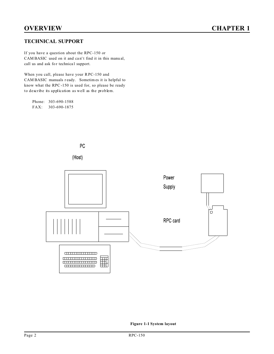 Overview chapter 1 | Remote Processing RPC-150 User Manual | Page 4 / 26