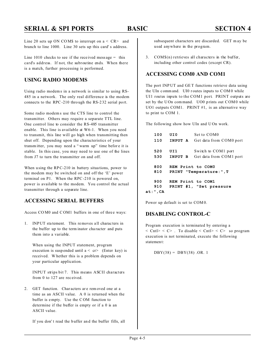 Remote Processing RPC-210 User Manual | Page 23 / 60