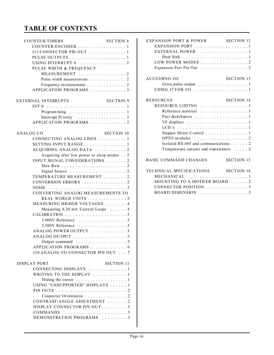 Remote Processing RPC-210 User Manual | Page 3 / 60