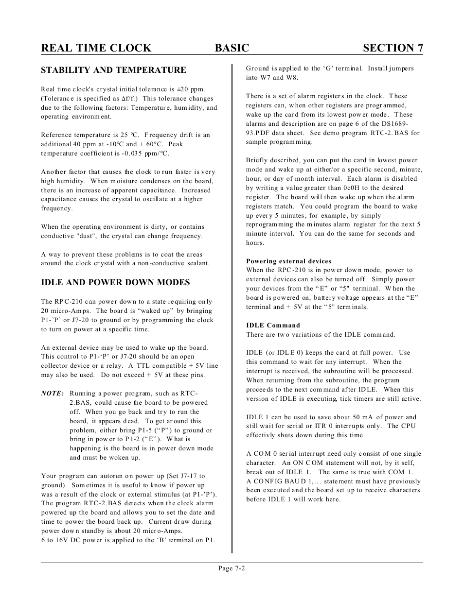Remote Processing RPC-210 User Manual | Page 36 / 60