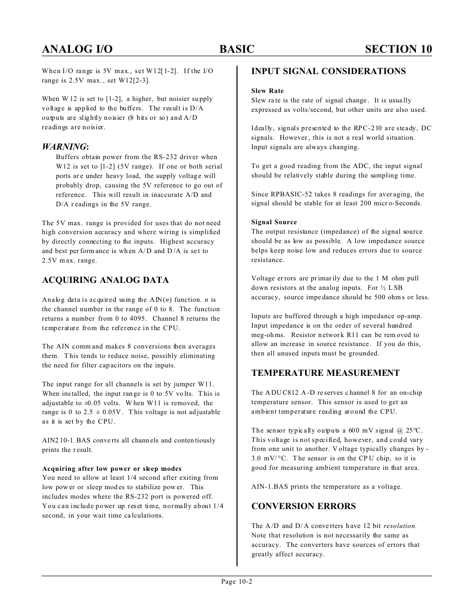 Remote Processing RPC-210 User Manual | Page 44 / 60