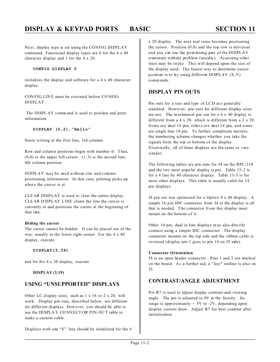 Remote Processing RPC-210 User Manual | Page 50 / 60