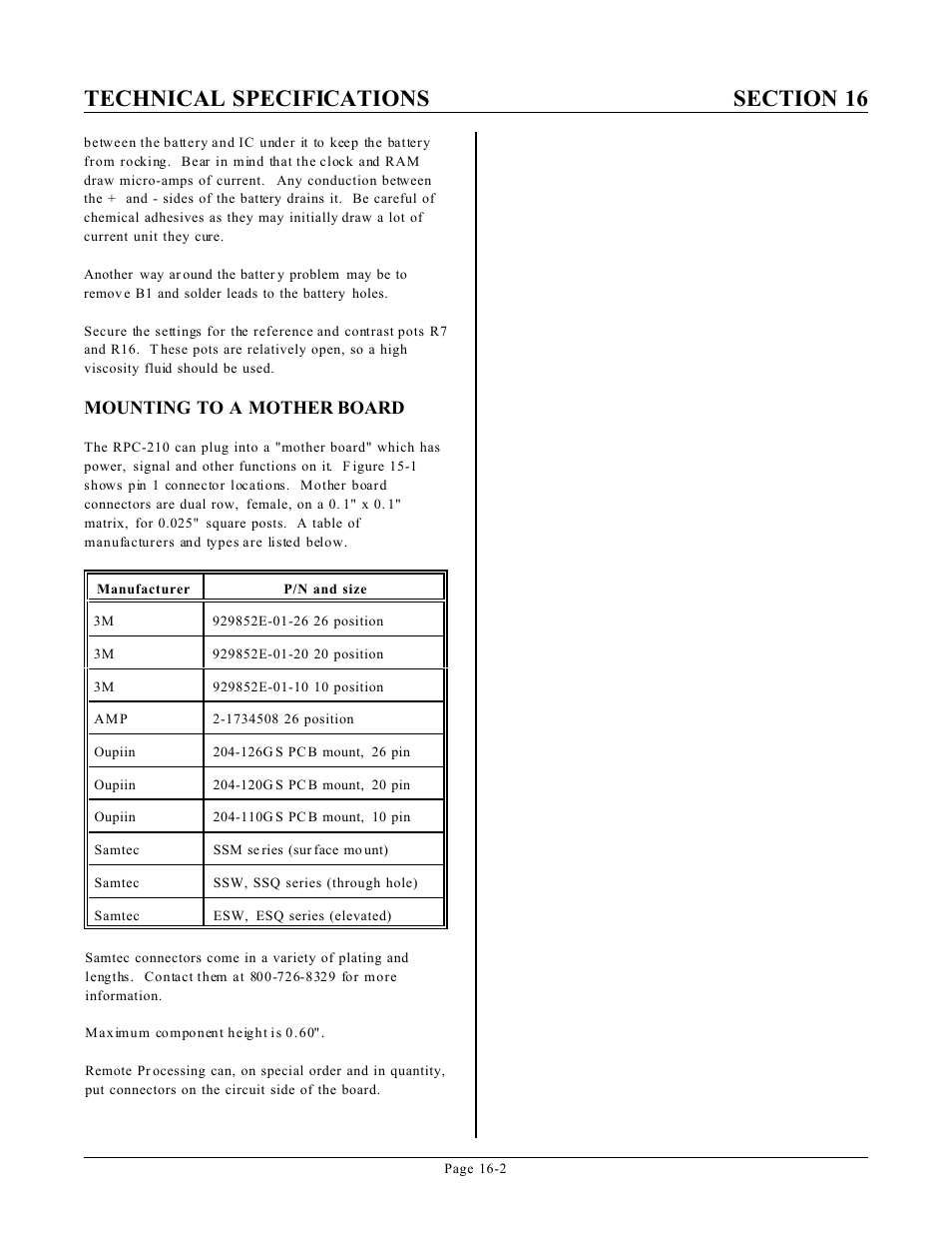 Remote Processing RPC-210 User Manual | Page 59 / 60