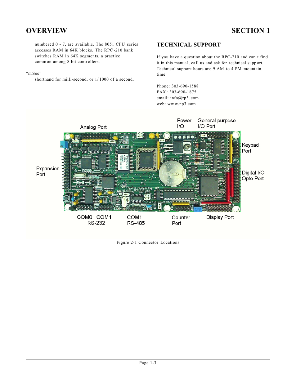 Remote Processing RPC-210 User Manual | Page 6 / 60