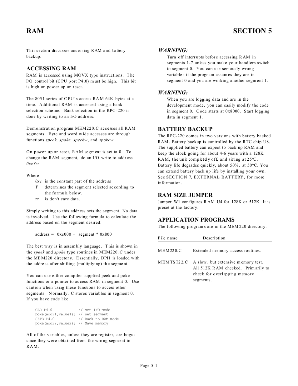 Remote Processing RPC-220 User Manual | Page 23 / 47