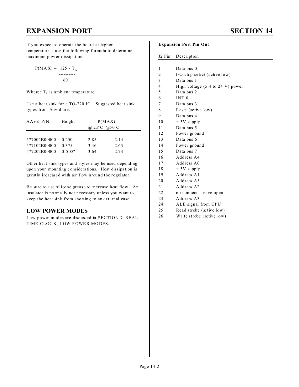 Low power modes | Remote Processing RPC-220 User Manual | Page 44 / 47